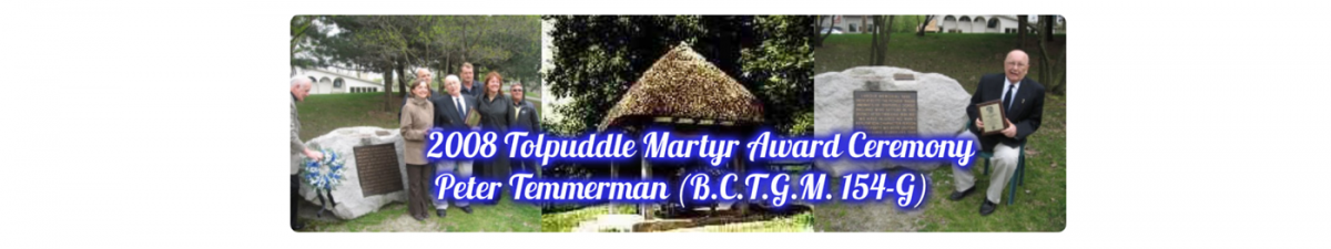 2008 Tolpuddle Martyr Award