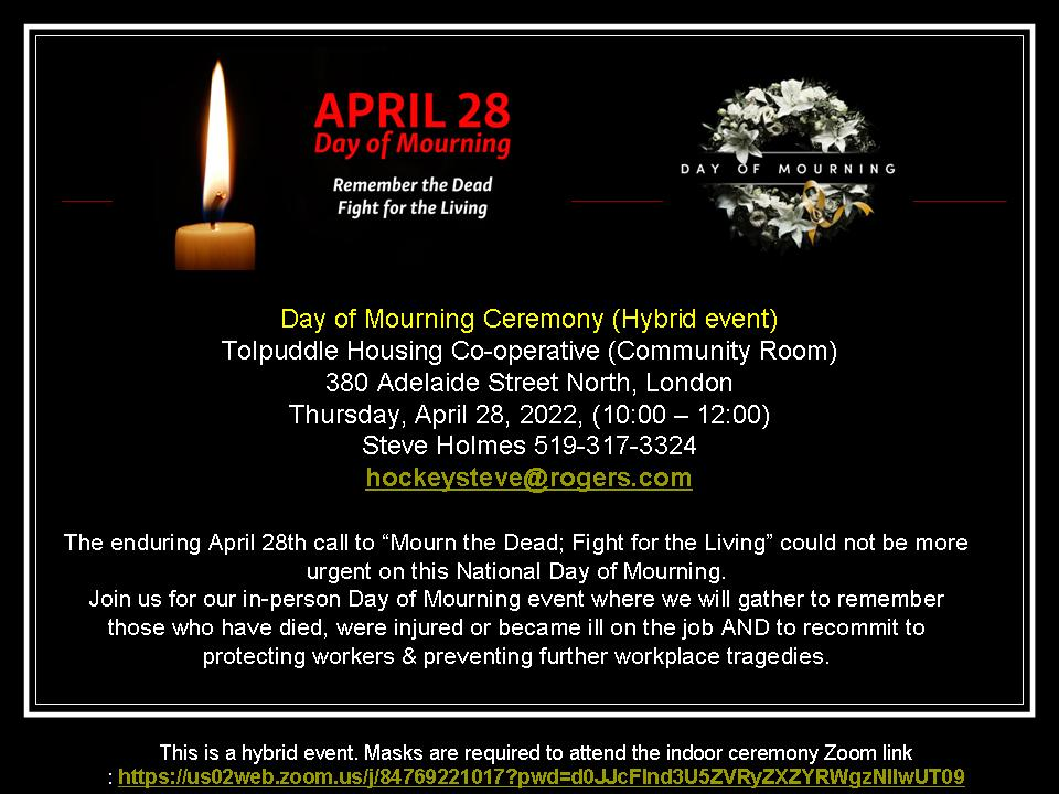 Day of Mourning 2022