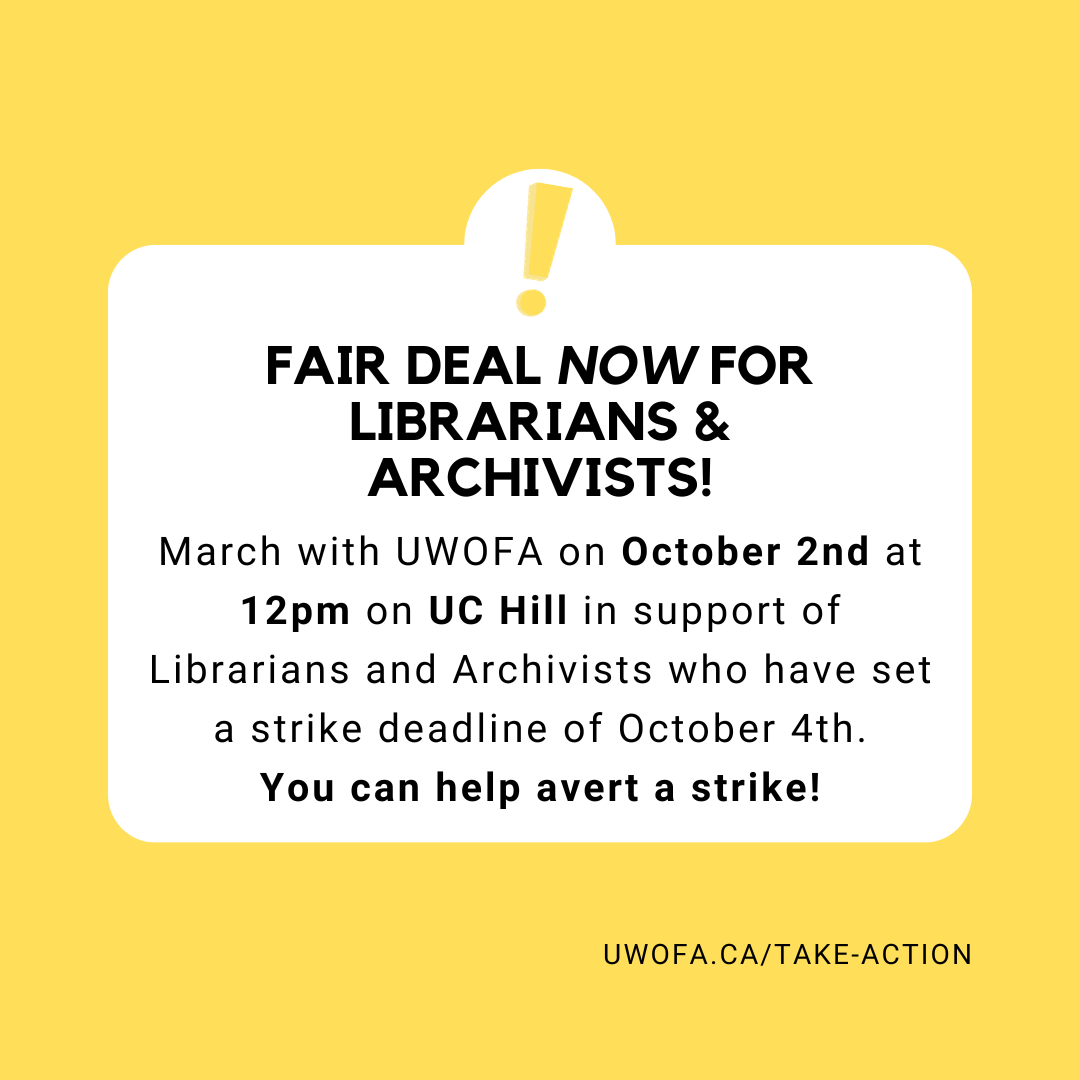 Fair deal now for librarians and archivists