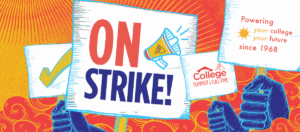 Ontario college full-time support staff on strike